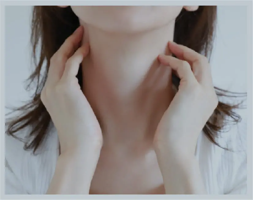 フェイスラインのたるみの画像